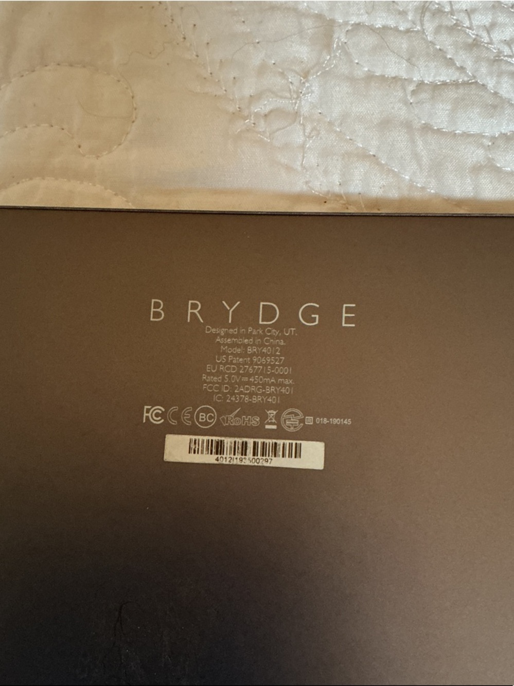 SOLD Brydge Pro Wireless Portable Bluetooth Keyboard iPad 11 Pro Space Grey - Picture 7 of 12